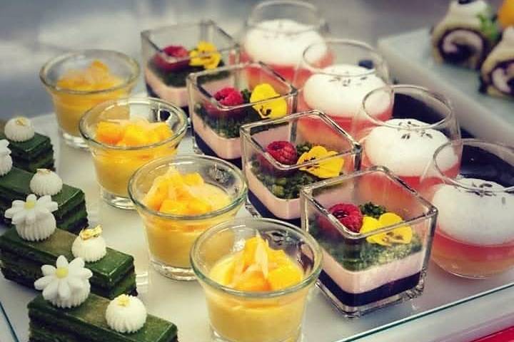 Vasitos catering/mesa dulce