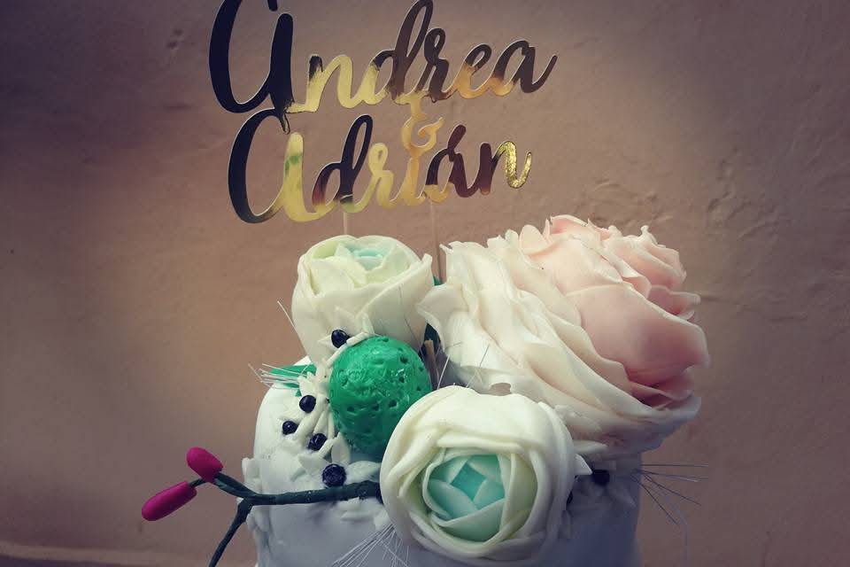 Detalle tarta de boda