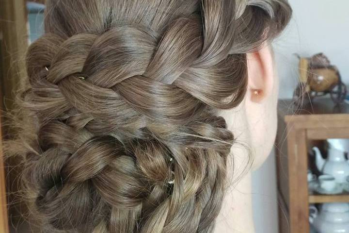 Trenza de tres