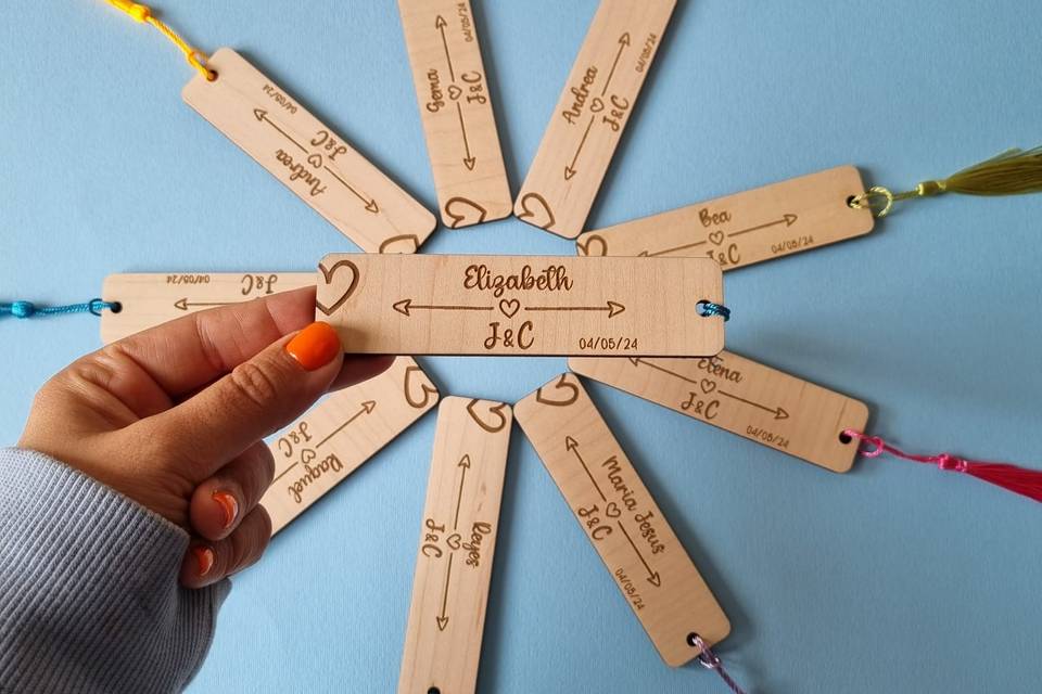 Marcapaginas personalizados