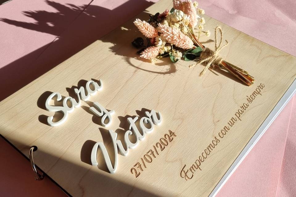 Album firmas boda