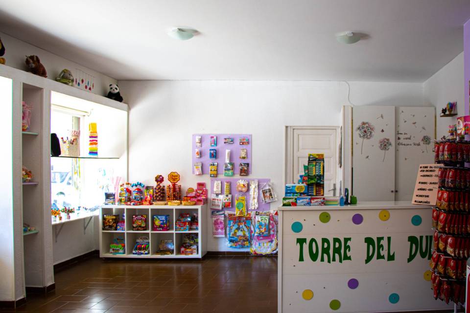 Interior tienda