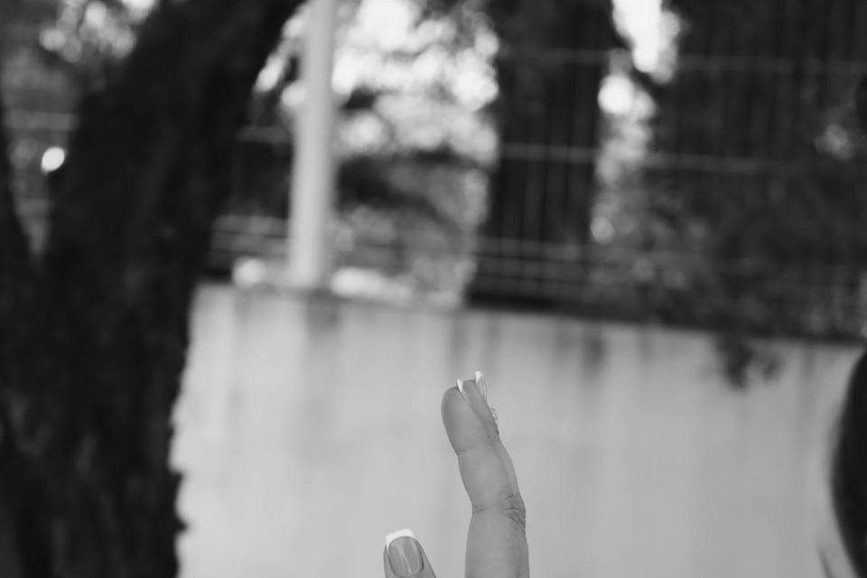El gesto con la mano