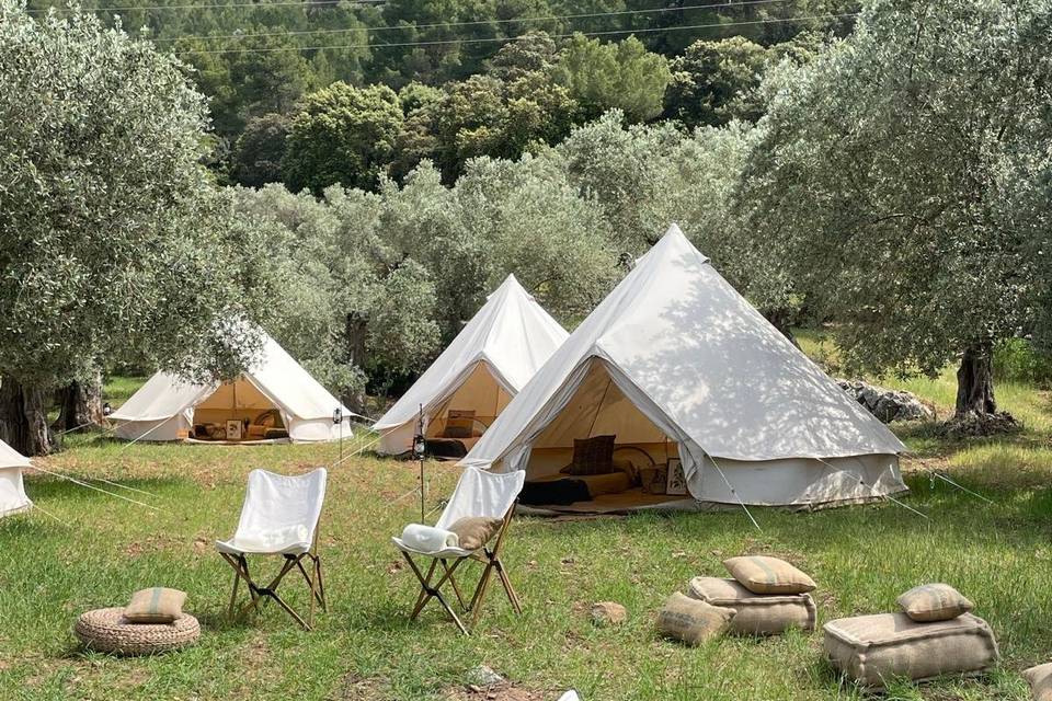 Montaje glamping