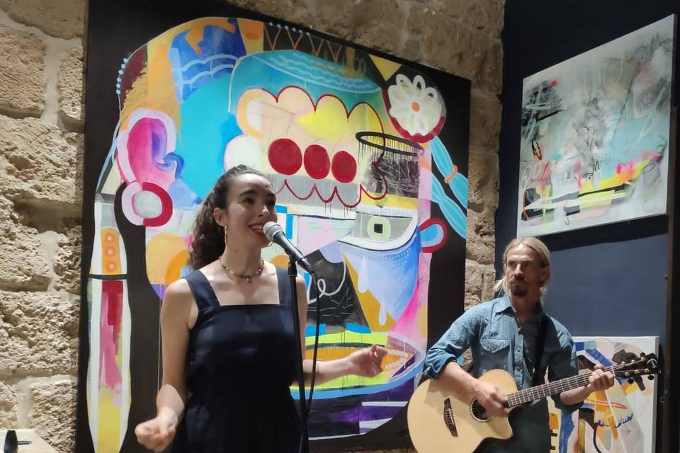 Inauguración galería de arte