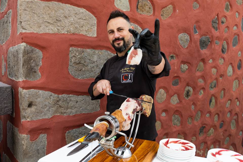 Servicio corte de jamón