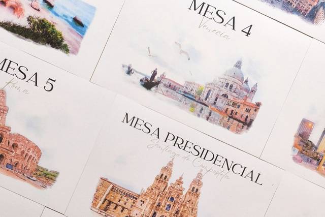 Meseros personalizados