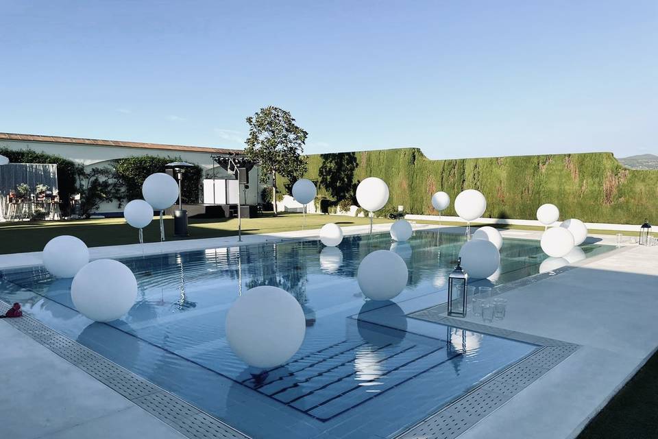 Globos para piscina