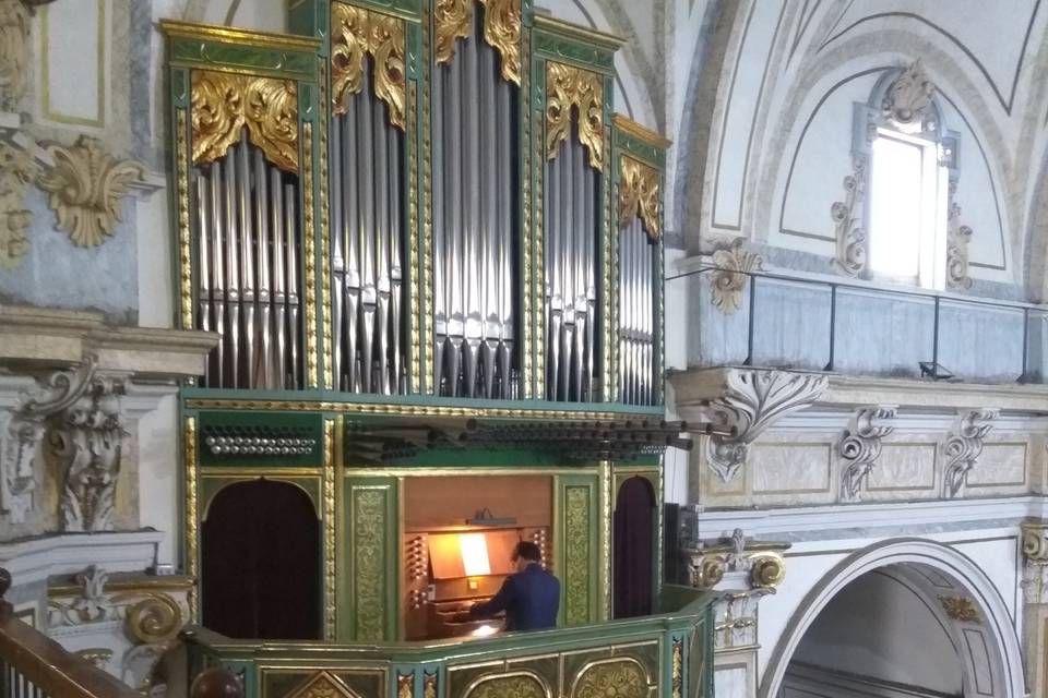 Organista, boda religiosa