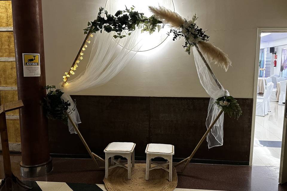 Altar bodas civiles