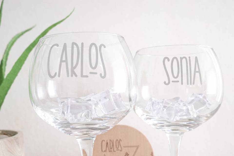 Copas personalizadas