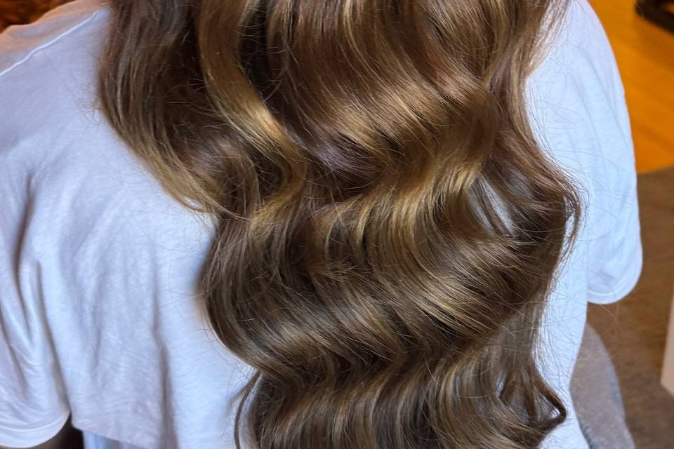 Peinado ondas