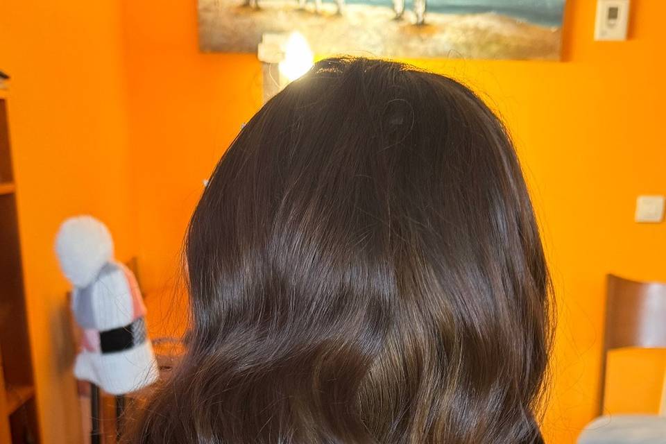 Peinado ondas
