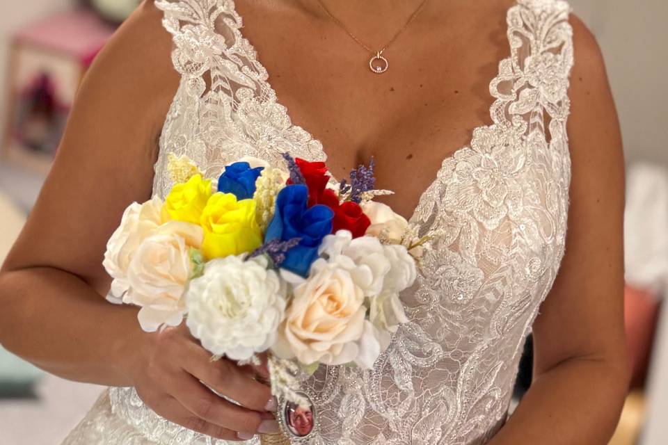 Maquillaje y peinado novia