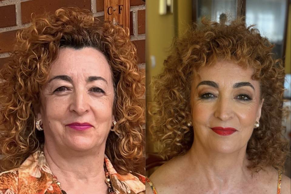 Maquillaje y peinado invitada