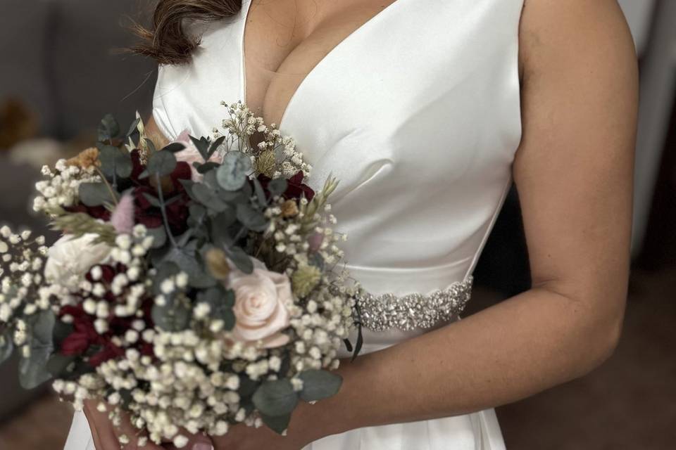 Maquillaje y peinado novia
