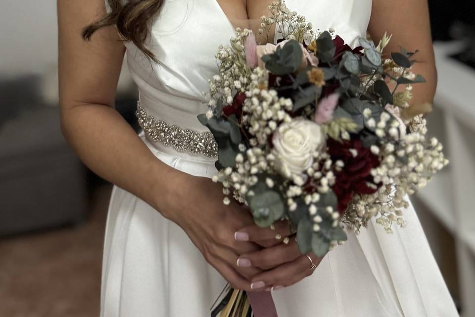 Maquillaje y peinado novia