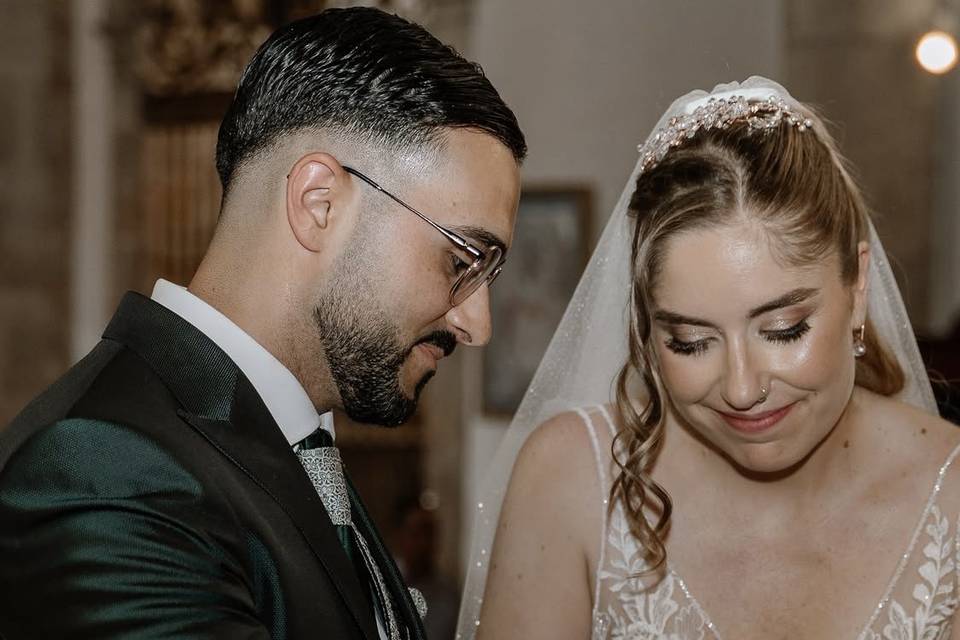 Maquillaje y peinado novia