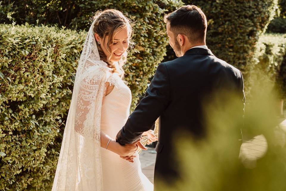 Llegada al altar