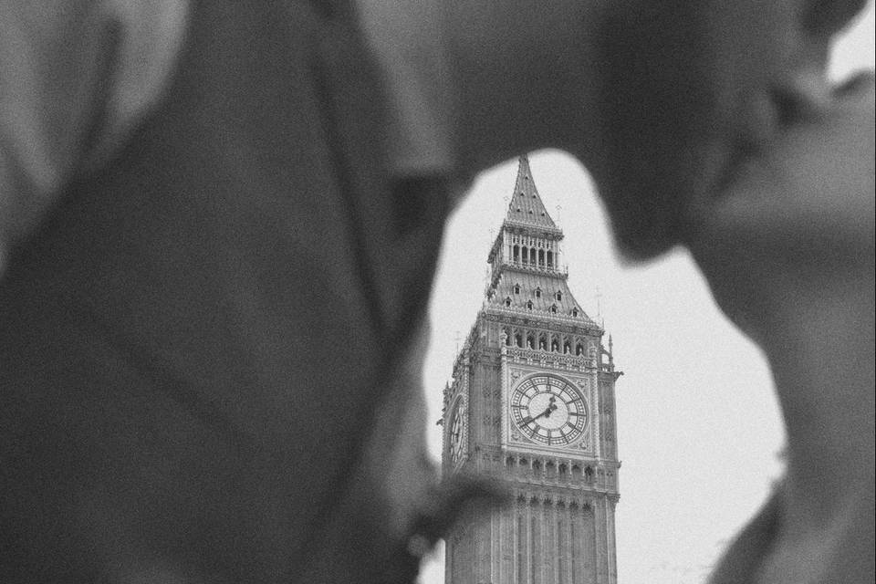 Big Ben testigo del amor