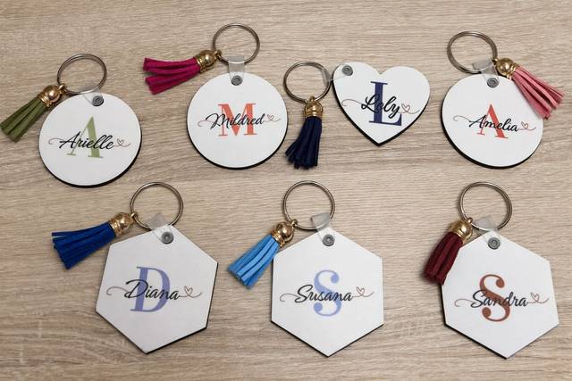 Llaveros personalizados