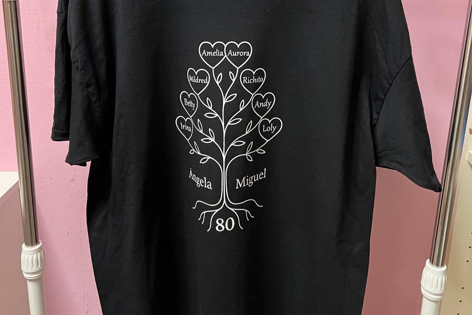 Camiseta personalizada