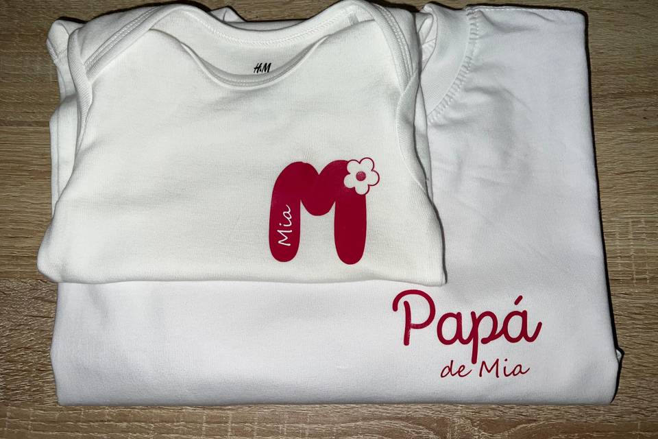 Conjunto body y camiseta