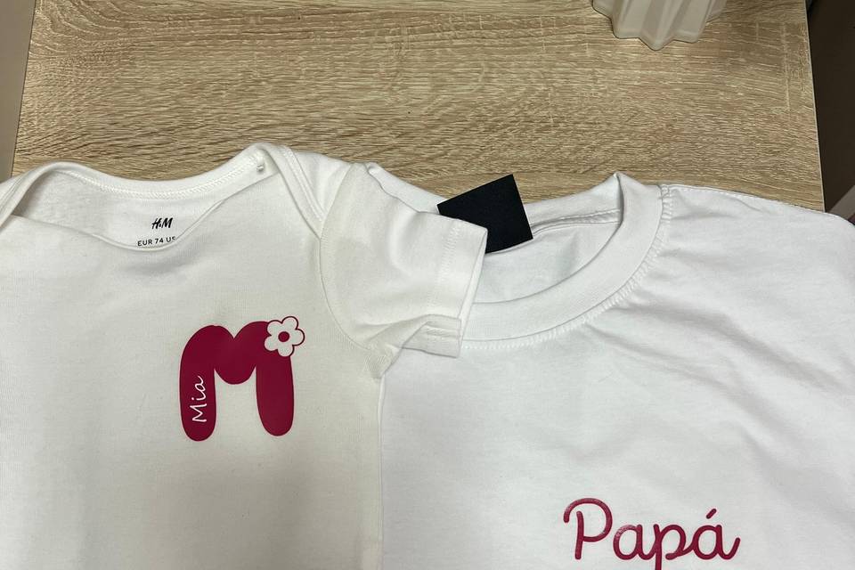 Body y camisetas personalizado
