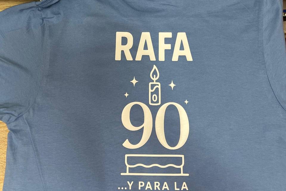 Camiseta personalizada