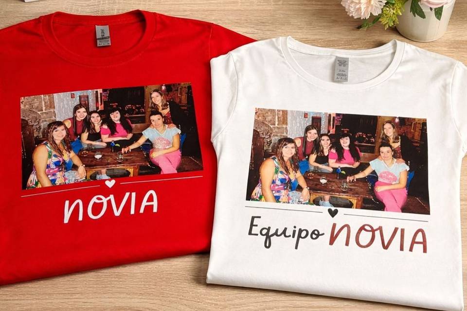 Camisetas foto impresa