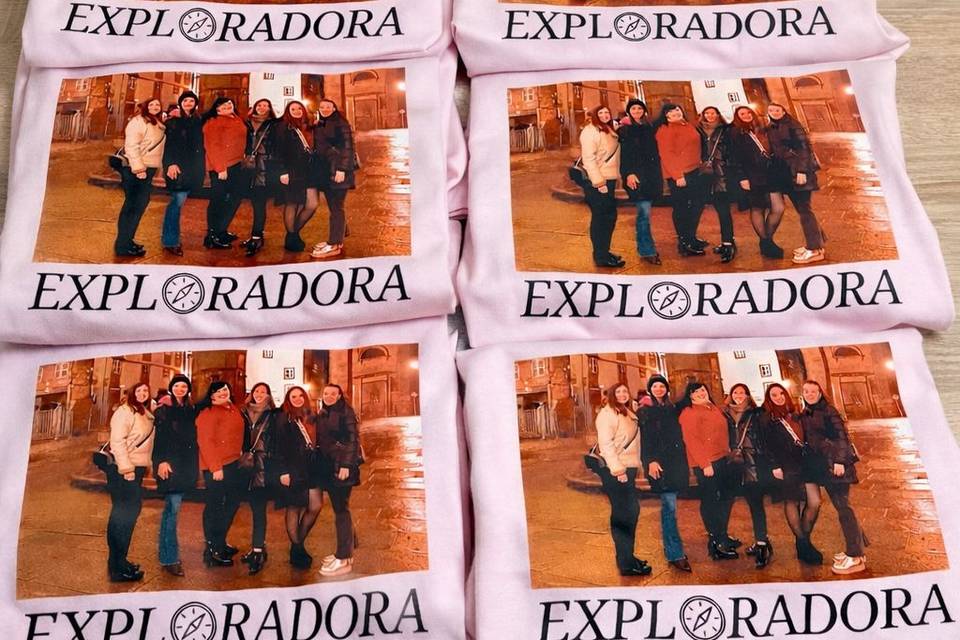 Camisetas grupo personalizadas