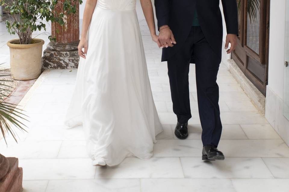 Primer paseo de casados