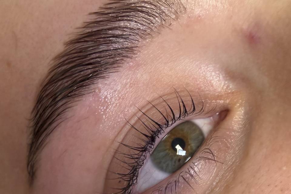 Laminado de pestañas y cejas