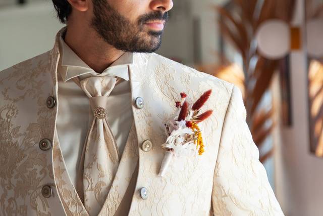 Traje en barroco dorado