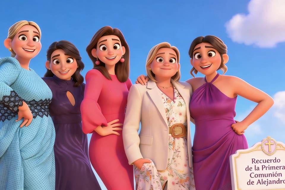 Personajes 3d Disney Pixar