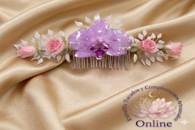 Tocado Flores Eternas