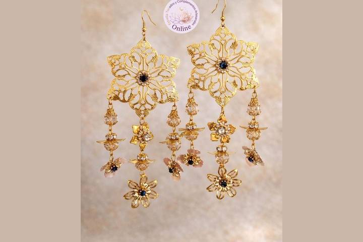Pendientes filigrana