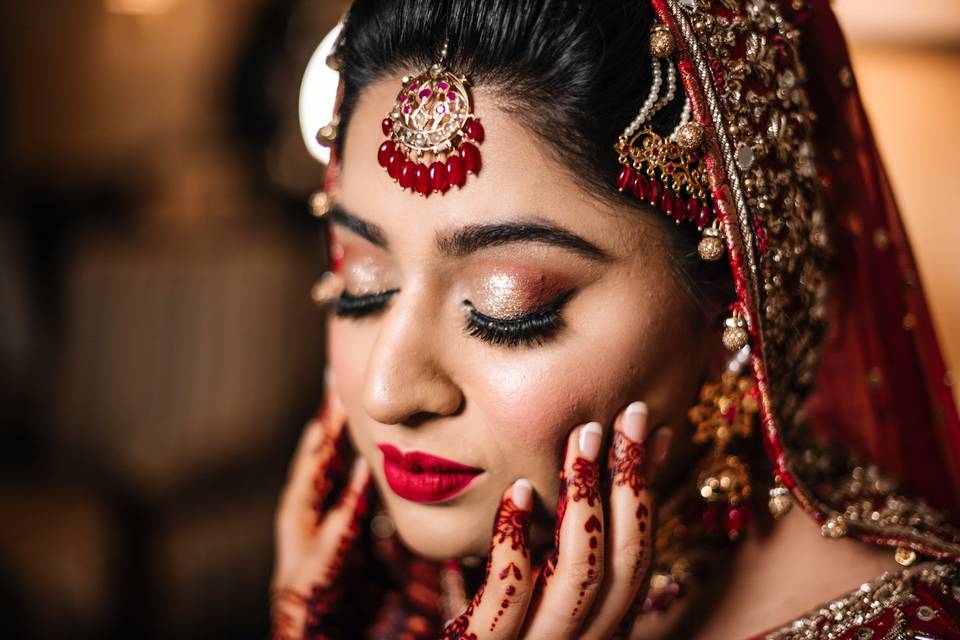 Bridal portrait