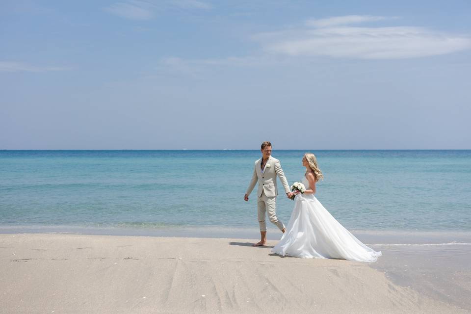 Beach wedding