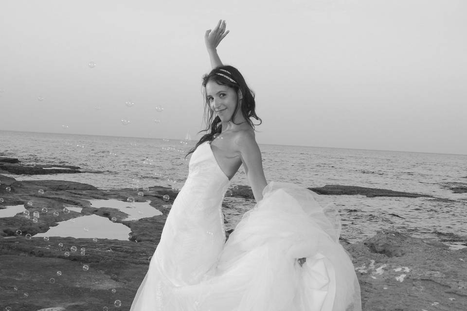 Postboda en la playa