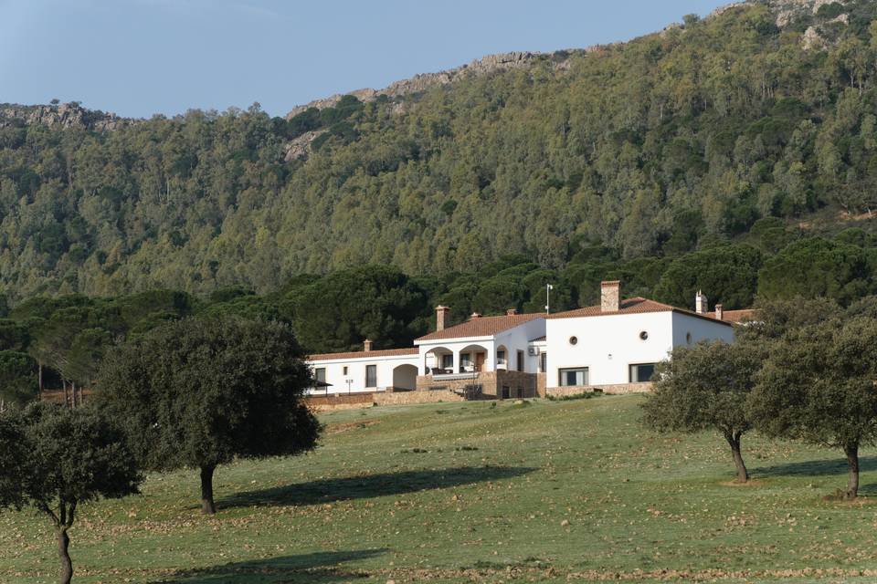 Casa desde el frente