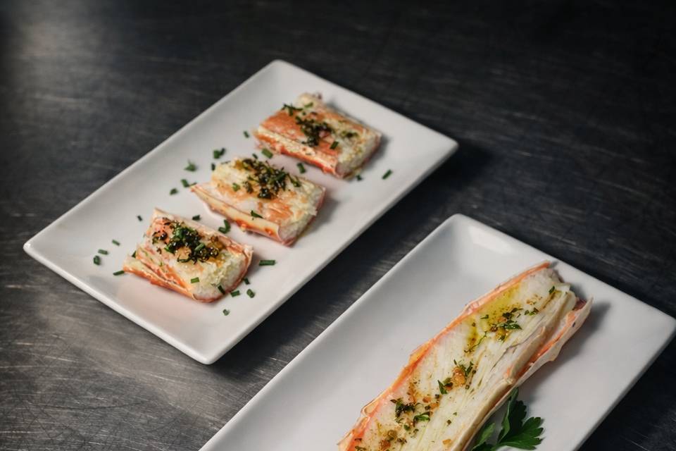Platos de nuestro catering