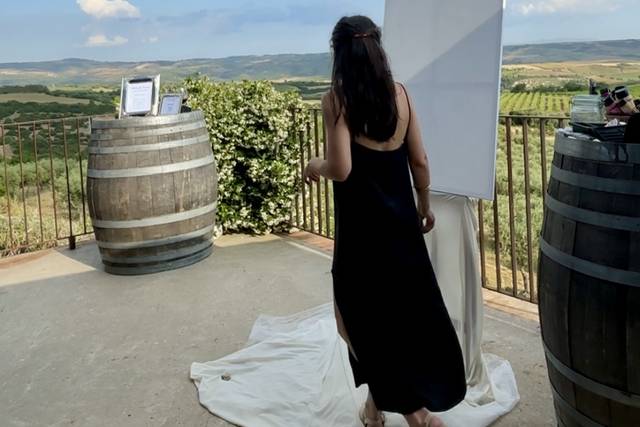 Live Art By Silvia de Artza