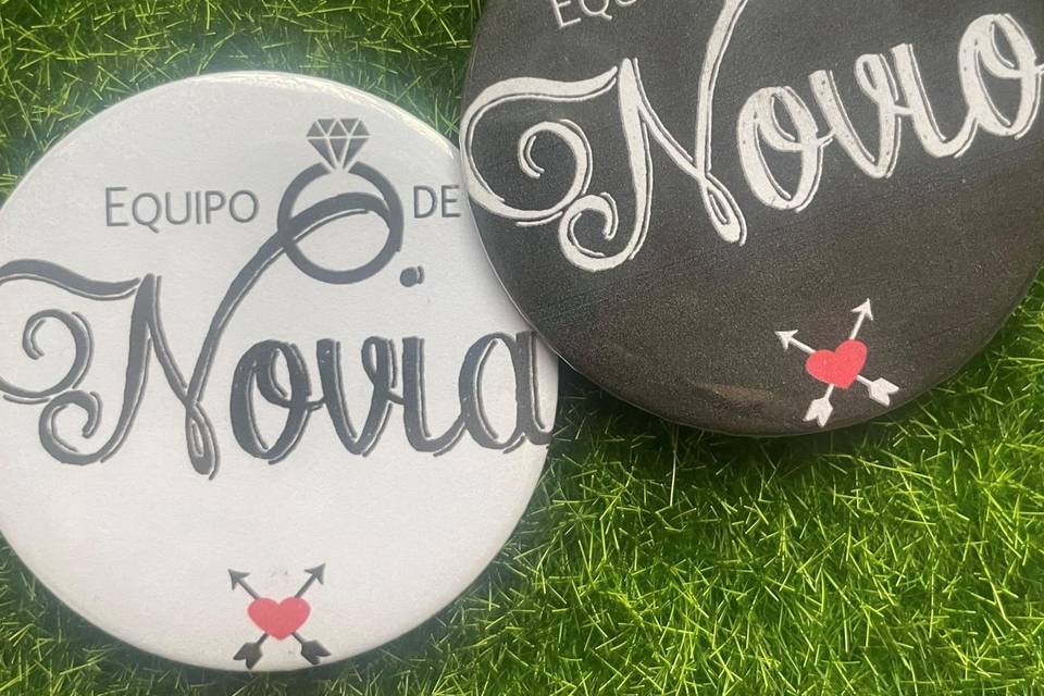 Chapas para invitados