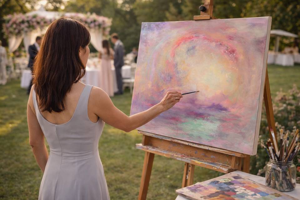 Live Art By Silvia de Artza