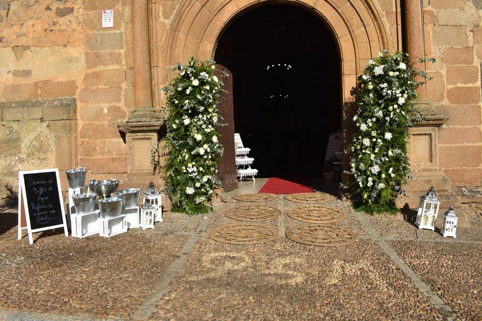 Entrada de iglesia