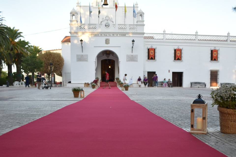 Alfombra decorada