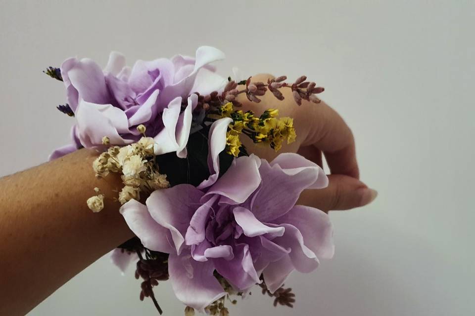 Pulsera de novia preservada