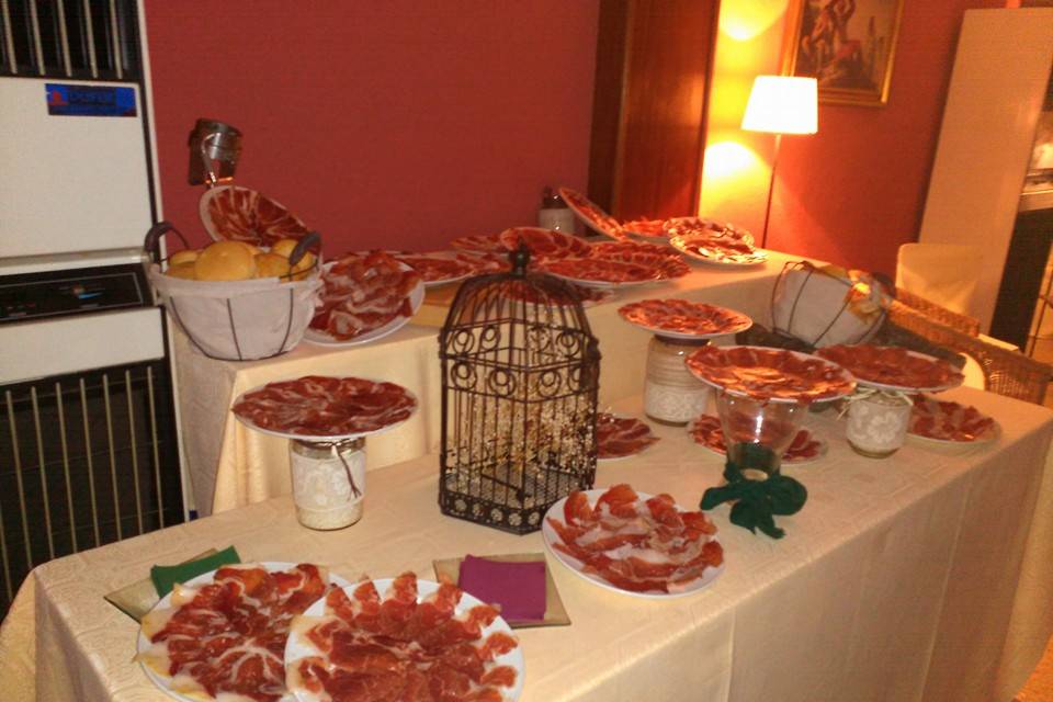 Mesa de jamón