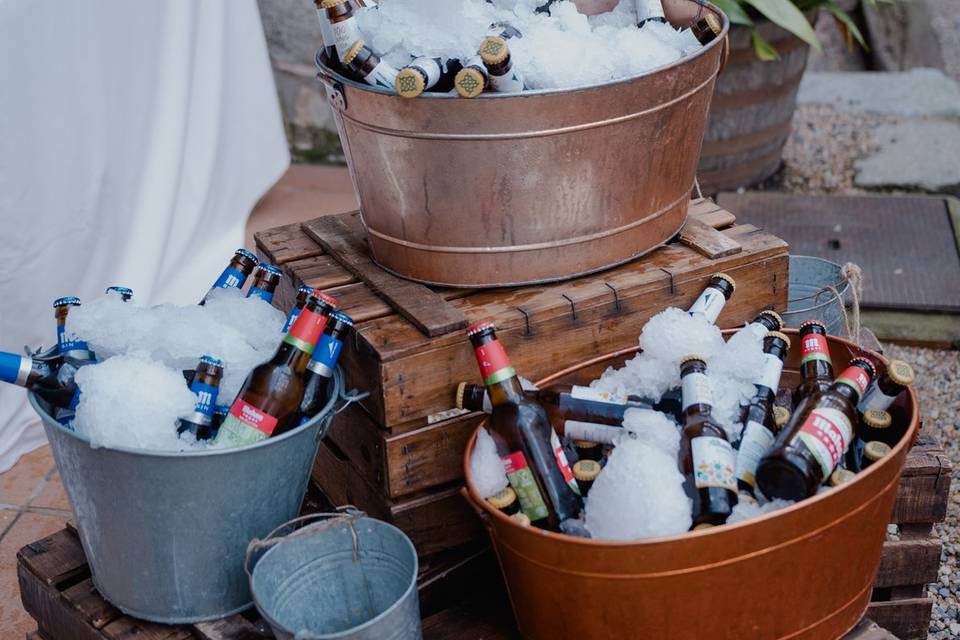 Buffet de cervezas